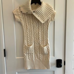Ralph Lauren girls cable knit sweater dress